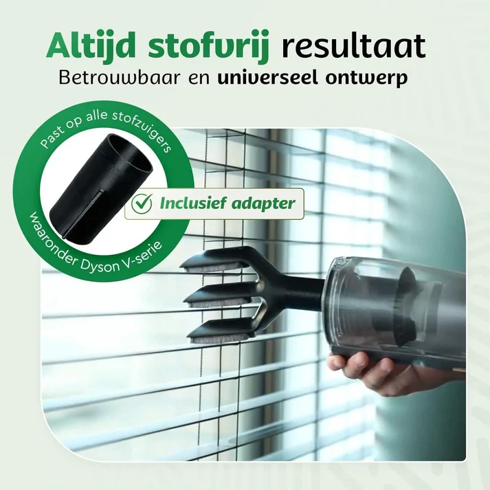 EasySwift fits all standard vacuum cleaners, adapter included